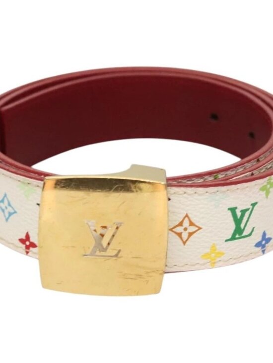 LOUIS VUITTON Multicolor Ceinture Care Belt 37.8\